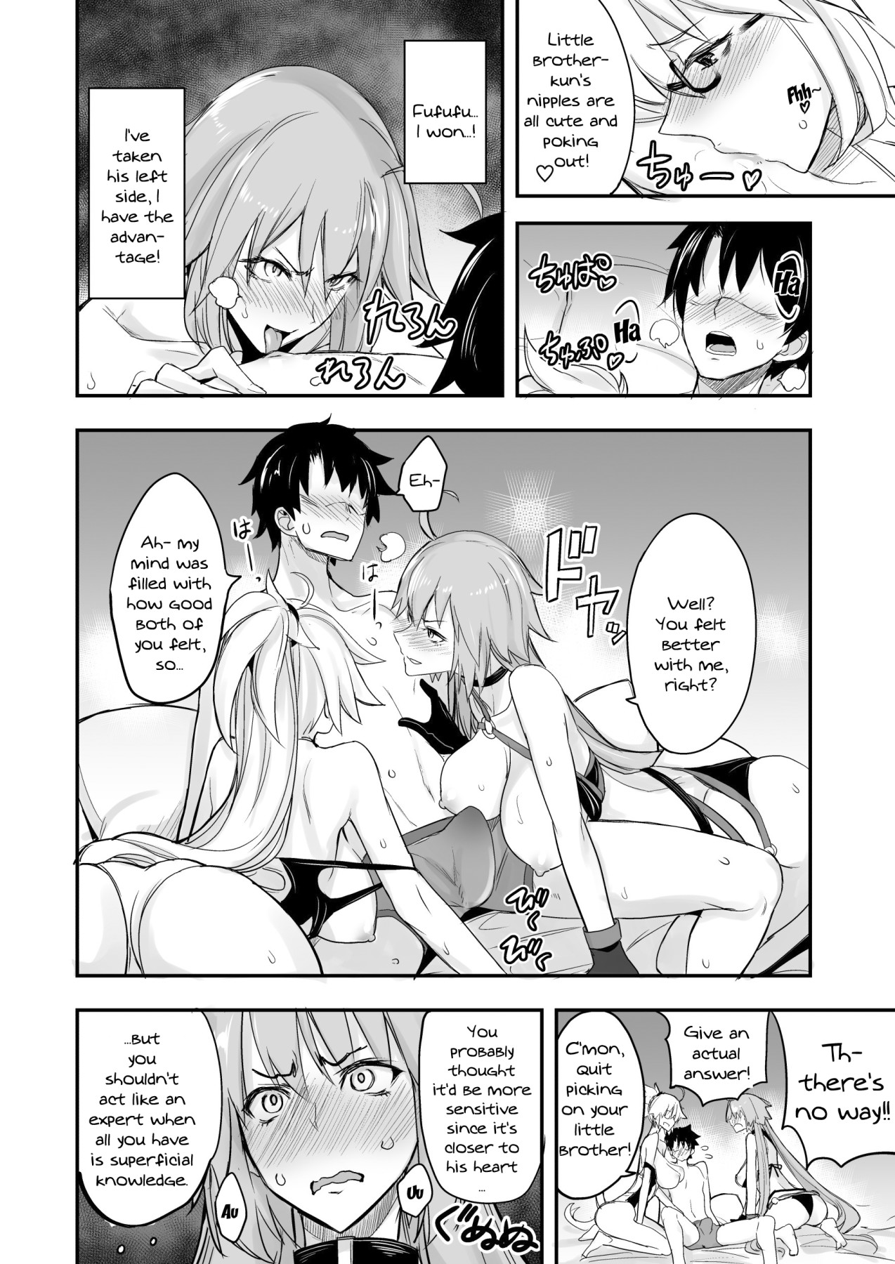 Hentai Manga Comic-W Jeanne vs Master-Read-7